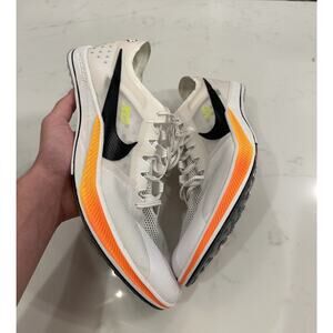 Nike ZoomX Dragonfly Shoes Mens Size 14 White Orange Black Spike XC DX7992-100